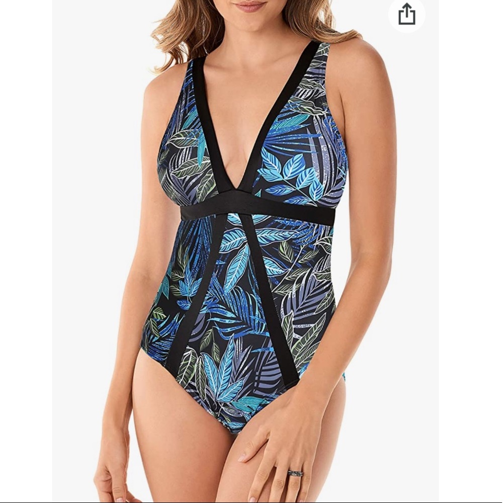 Swimall sexy vintage shoulder off one piece swimsuit